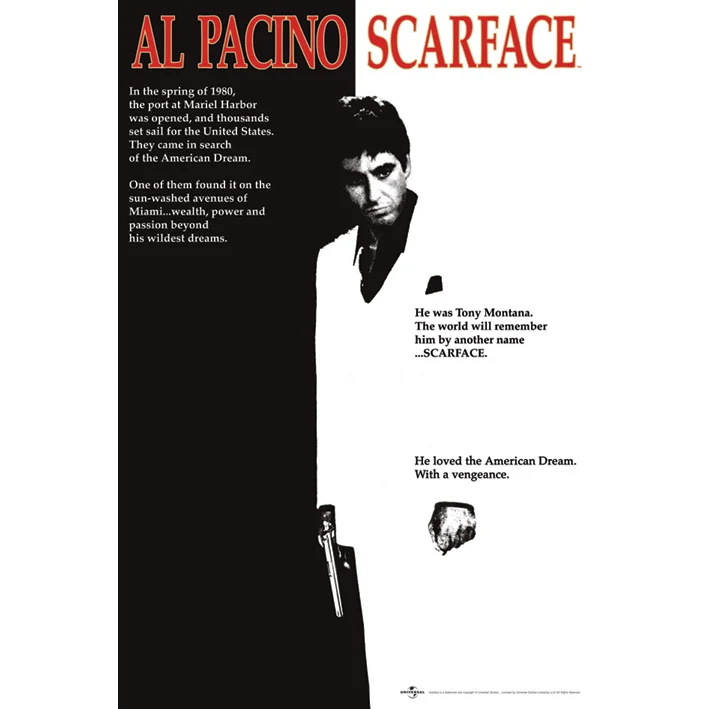 scarface movie poster