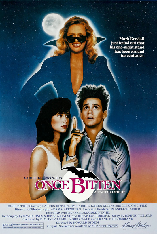 once bitten movie poster